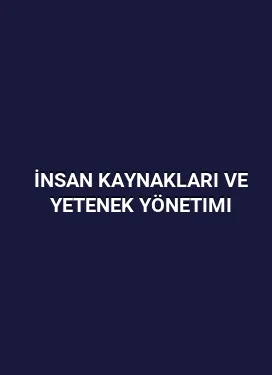 İnsan Kaynakları ve Yetenek Yönetimi